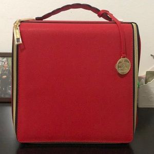 Estée Lauder bag/organizer (big size, chili)